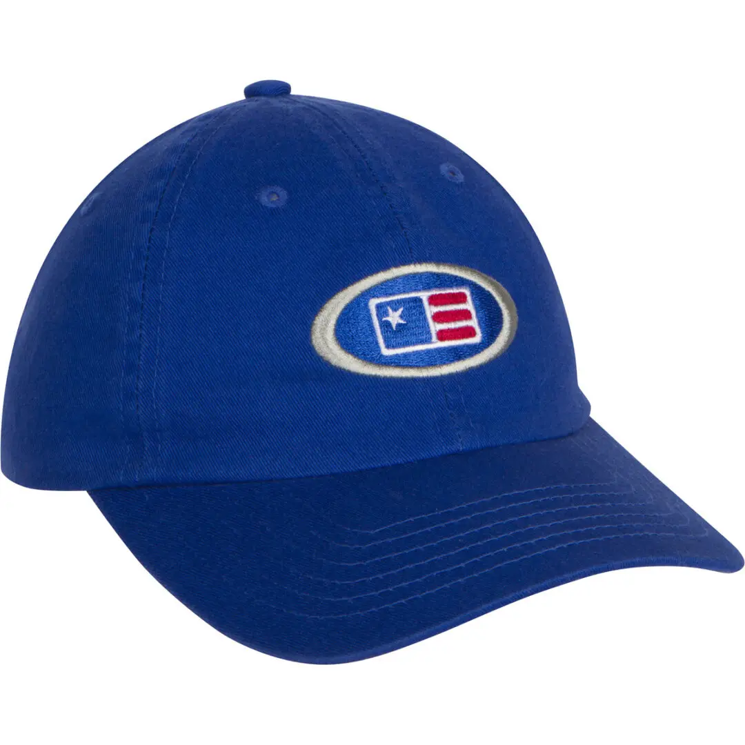 Blue US Kids golf hat